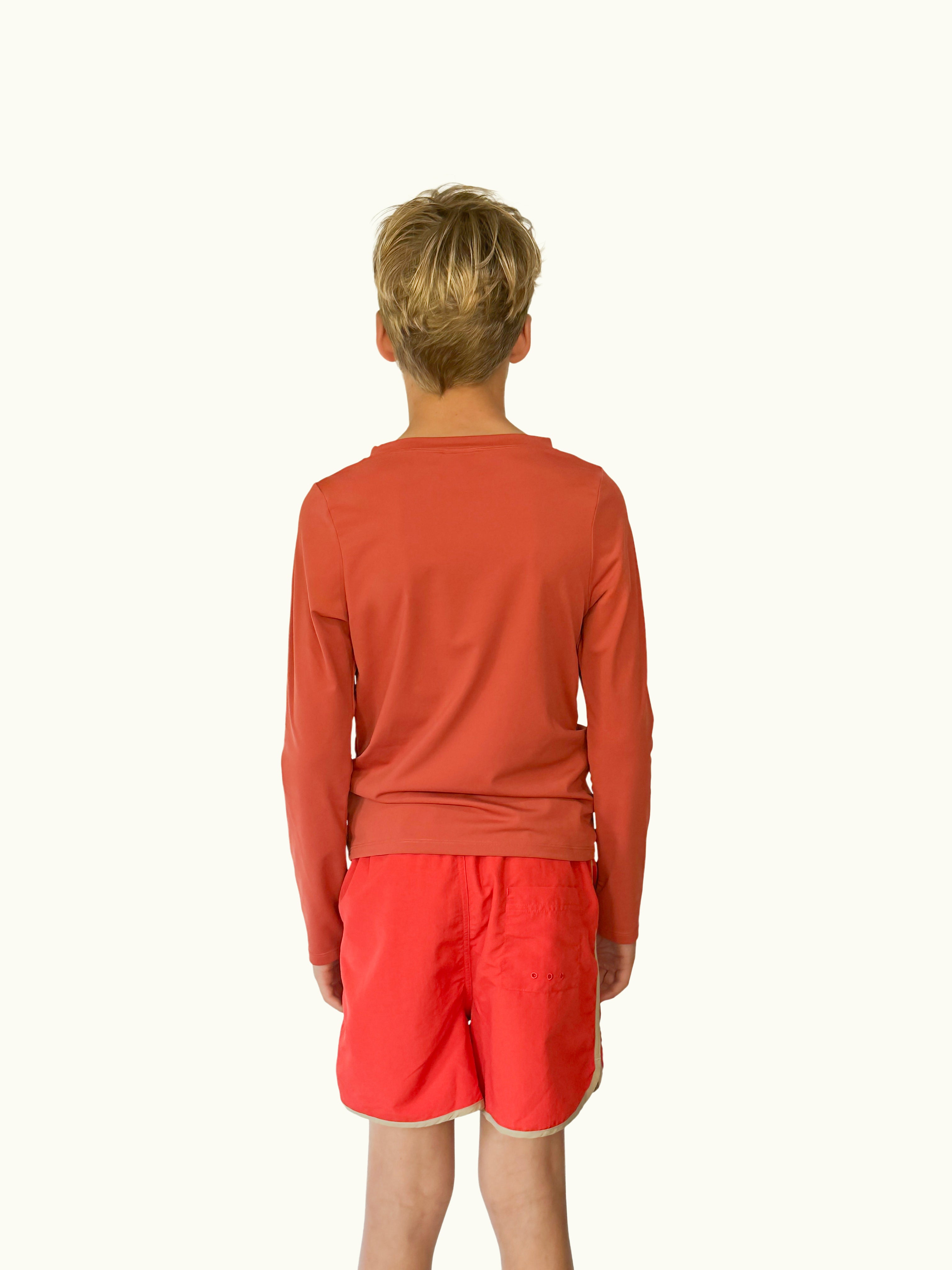 THE LONG SLEEVE SUN SHIRT - CLAY