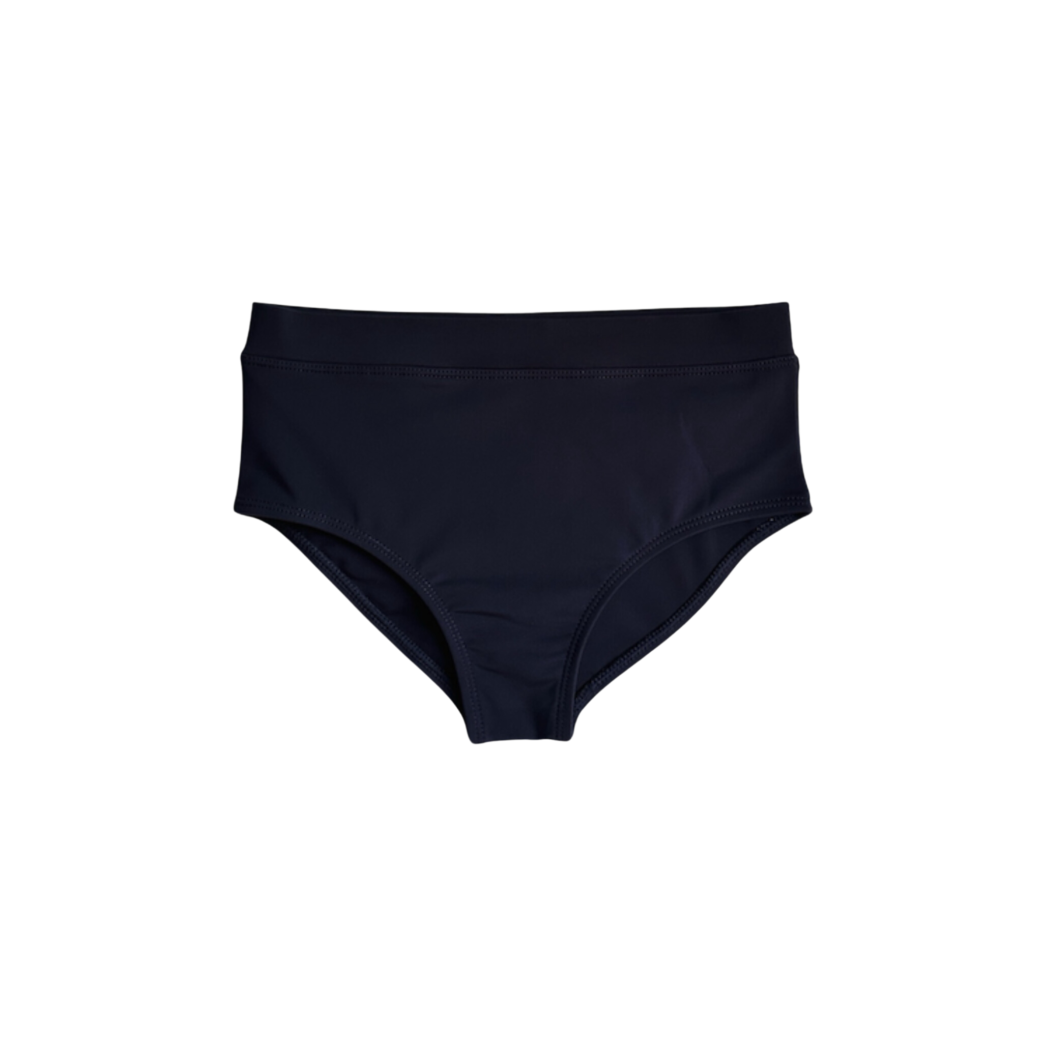 THE HIGH WAIST BIKINI BOTTOM - INK